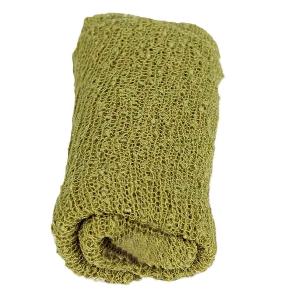 Del bambino di Colore Puro Rayon Avvolge Coperta Neonato Bambini Stretch Knit Wrap Infant Bambini Puntelli Foto Del Bambino Più
