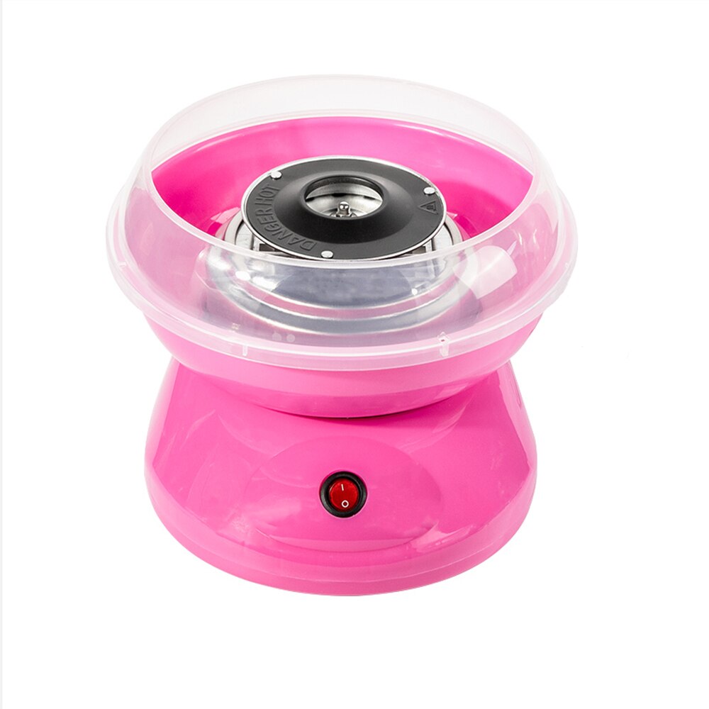 Mäusespeck Maschine Elektrische DIY Süße Baumwolle Süssigkeit Hersteller Tragbare Baumwolle Zucker Zahnseide Maschine Mädchen Jungen freundlicher Schild: Rosa / EU