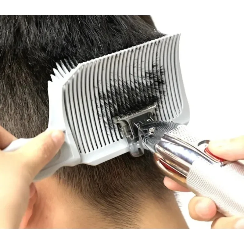 Barber Fade Comb Hairdressing Tool for Gradual Fade Hairstyles Heat Resistant Brush for Men's Tapered Haircuts
