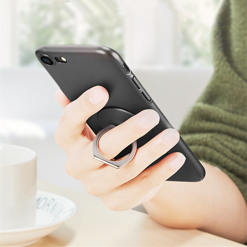 Uchwyt na telefon uniwersalny palec serdeczny inteligentny telefon komórkowy uchwyt samochodowy stojak na iPhone&#39;a X 6 s 7 8 plus Samsung s9 Xiaomi redmi ipad