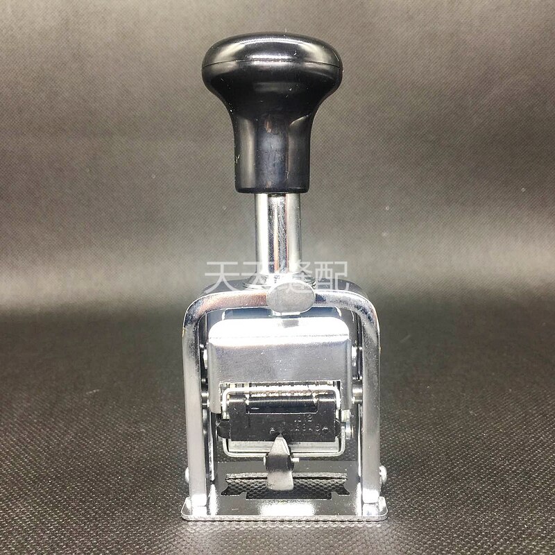 Great Wall Automatic Numbering Machine 6-Digit Numbering Machine Digital Seal Information Coding Machine 45 # Page Number Maker