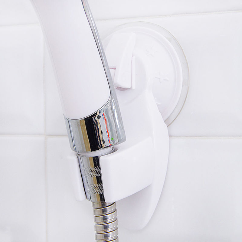 Badeværelse stærkt fastgøreligt brusehovedholder bevægeligt beslag kraftfuld suge brusebad sædeholderholder sugekop