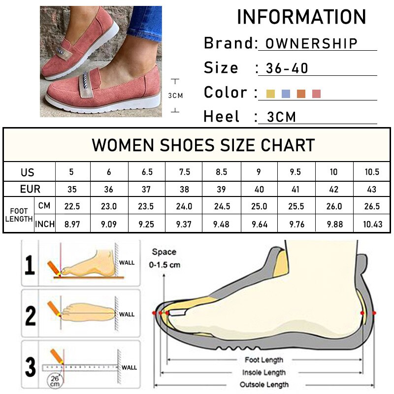 Dames loafers dames platform platte dames casual instappers dames effen ondiepe dames herfst schoenen