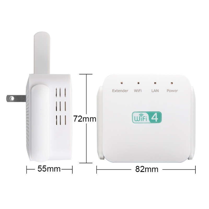 300Mbps WiFi WiFi Extender 2.4G Wireless WiFi Wifi Amplifier Long Range WiFi Signal Wi- Point