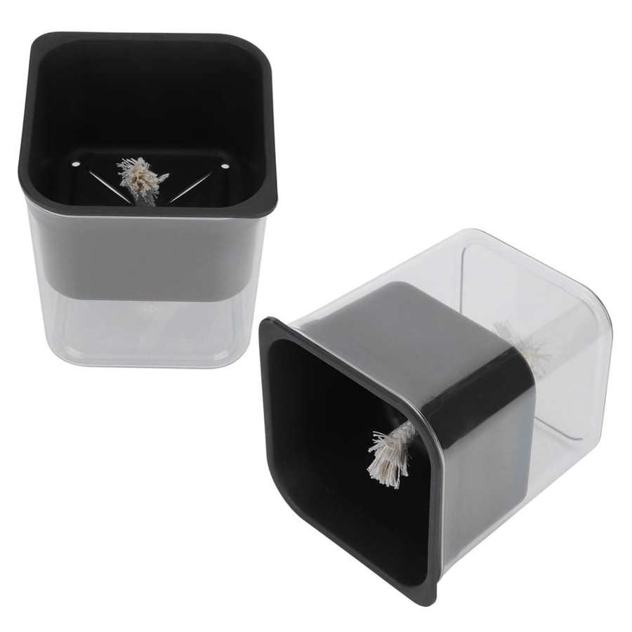 acrylic box Storage Box Flower Pot Transparent Plant Pot Self Watering Automatic Water Absorption Planter remote control