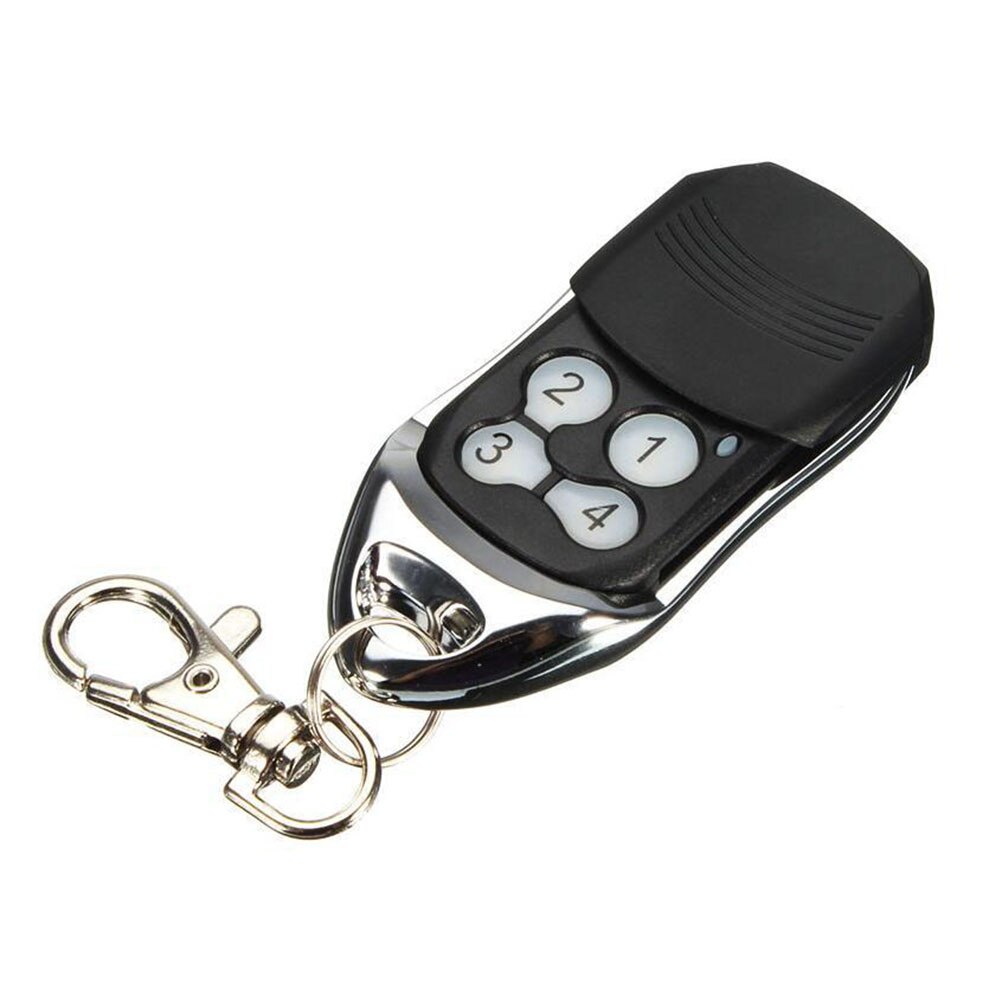 1pc 4 Buttons 433.92 MHz Garage Door Remote Control Universal Opener Door Entry Cloning Duplicator Transmitter Switch No Battery
