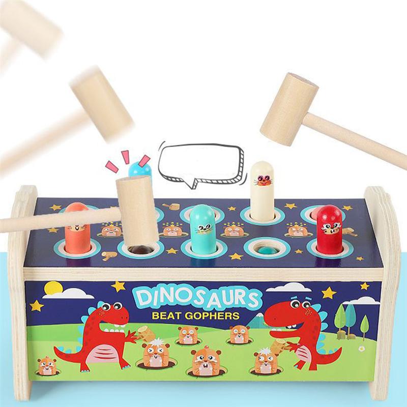 1 Set Whack-a-mole Toy Educational Toy Plaything Interesting Whacks Toys Interactive Game Props for Baby kids