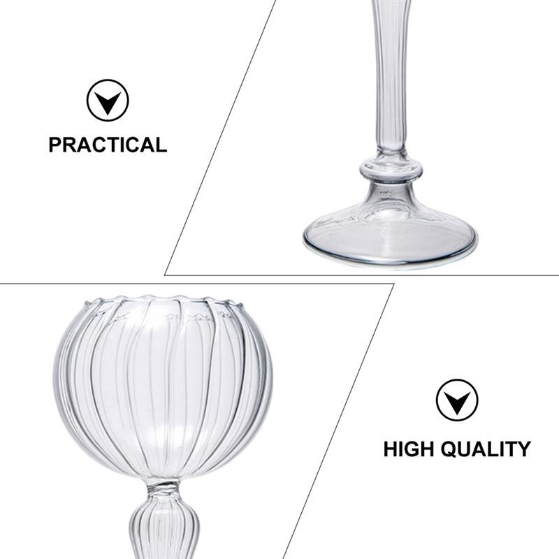 Portable Wine Cup Cocktail Storage Container Goblet Kitchen Bar Drinkware Glass Cup