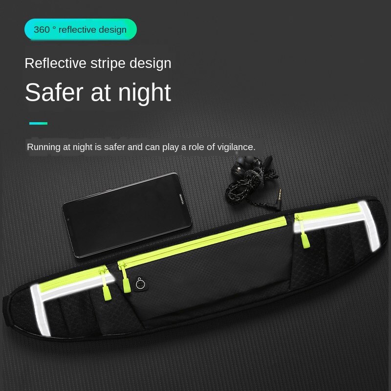 Outdoor hardlooptas telefoon antidiefstal rugzak hardloopriem heuptas waterdichte riem mannen vrouwen sportschool