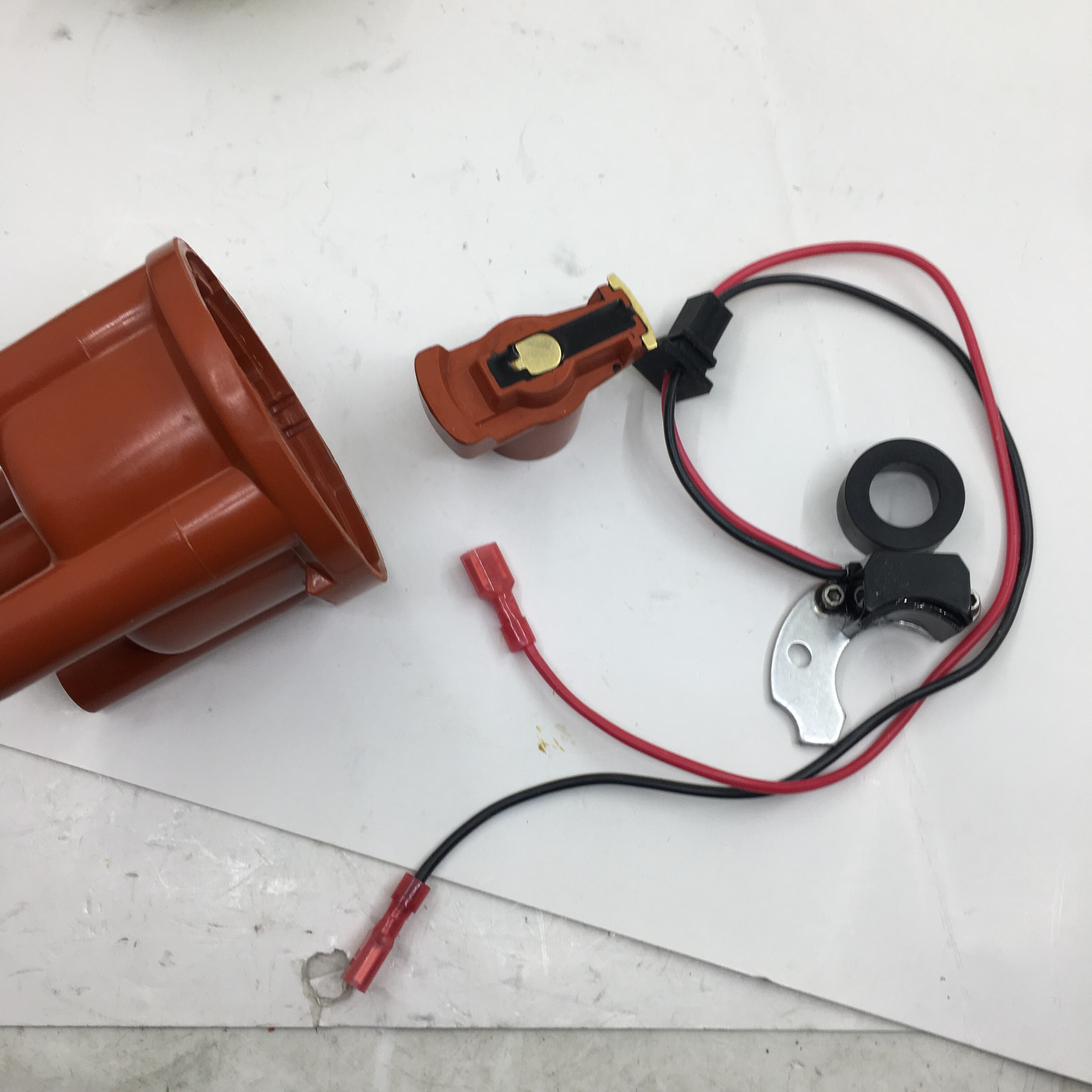 SherryBerg electrical Electronic Ignition kit JFU4 with Distributor Cap &amp; Rotor for Ford Pinto for bosch model deistributor