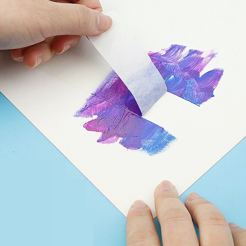 10/15/25Mm 20M Afplakband Beige Kleur Auto Spuiten Enkele Plakband Voor Auto huis Olieverf Schets Art Supplies