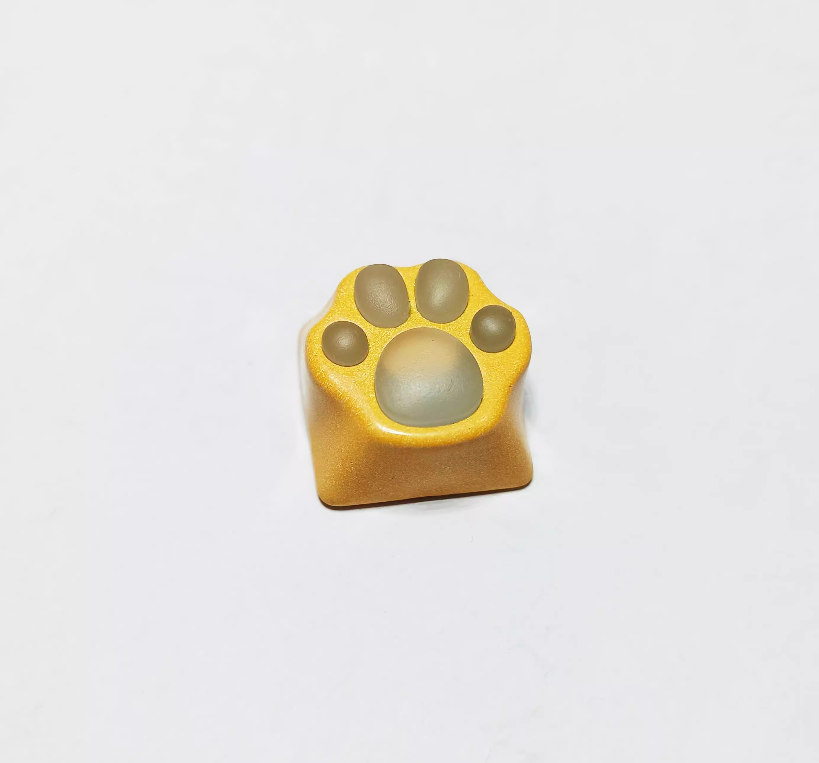 1 Set MX Switch Mechanical Keyboard Backlit Keycaps ESC WASD And Arrow Keys Metal Cat's Claw Key Cap: LIGHT GRAY