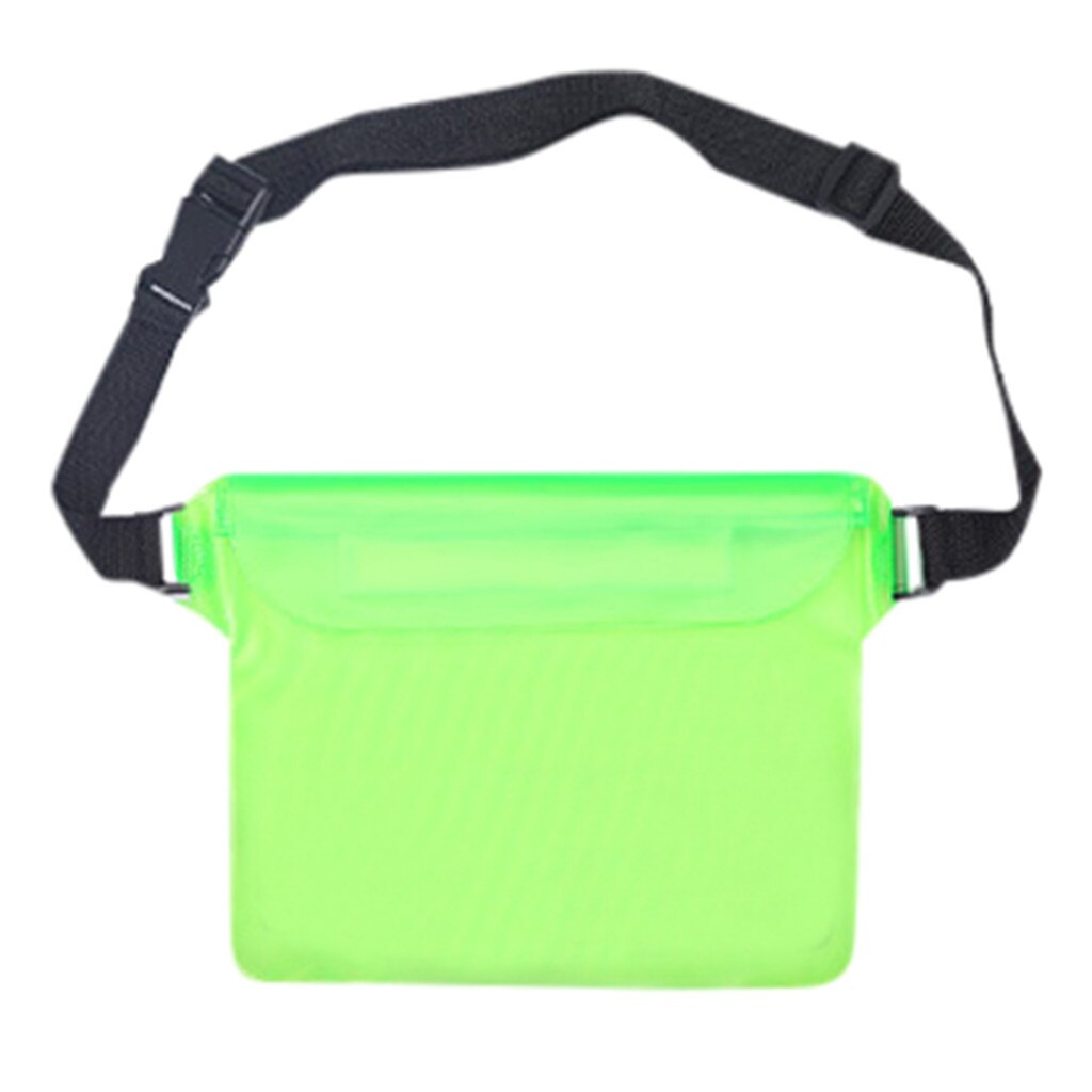30 # bolsa impermeable para natación y buceo a la deriva, riñonera, funda seca impermeable, funda para teléfono móvil: Green 