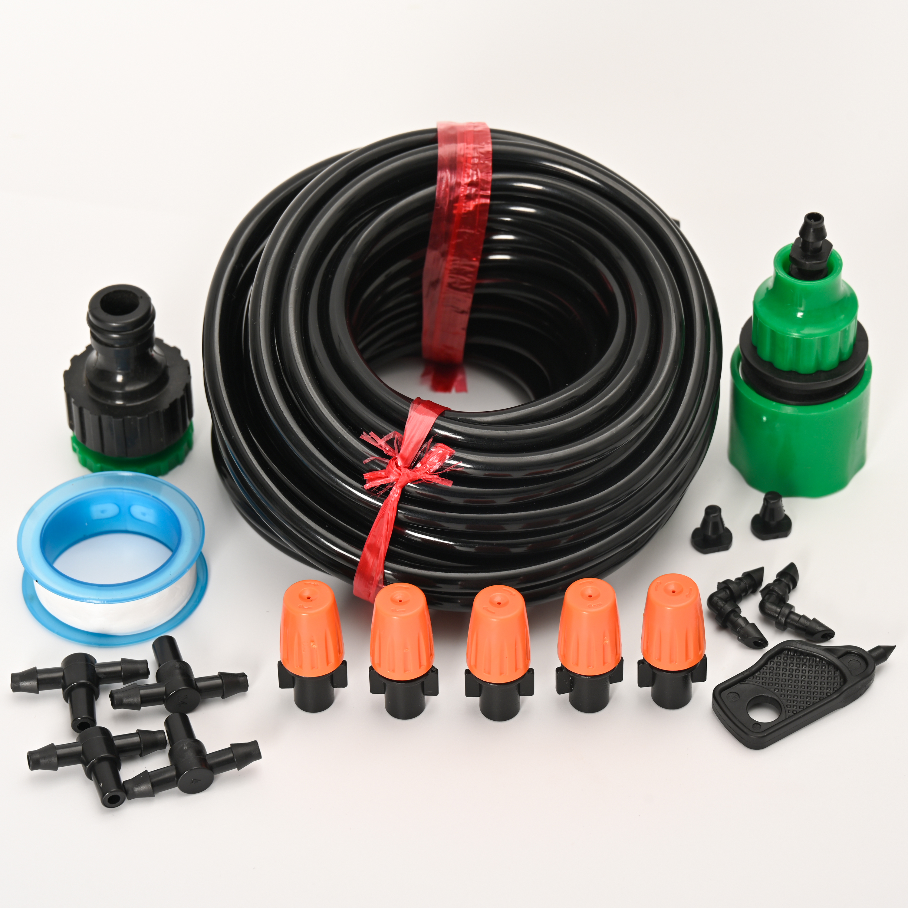 5M Hose Drip Irrigation System Misting System Watering Set Garden Plant Watering Watering System Drip Watering System