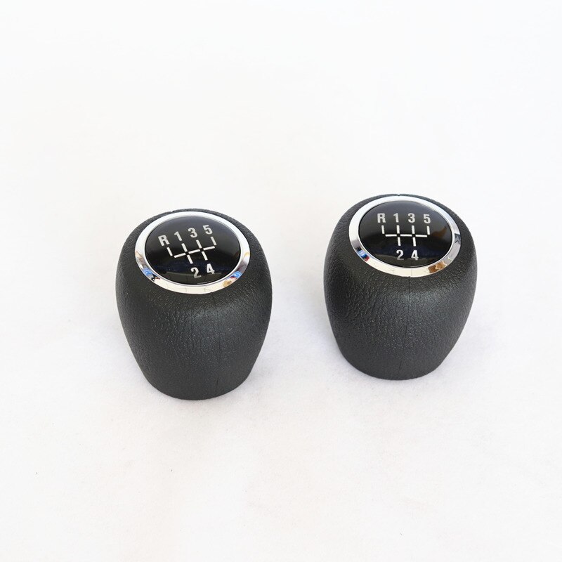 Perilla de palanca de cambios de cuero PU de 5/6 velocidades para Chevy Chevrolet Cruze , , , , , , , accesorios de coche de bola de mano