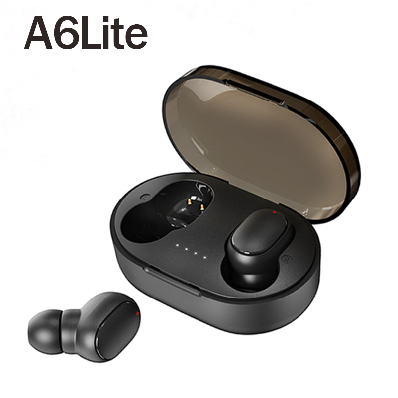 E6s langattomat bluetooth-kuulokkeet 5.1 kuulokkeet stereokuulokkeet urheilun melua vaimentavat  a6s a6 litteää kuuloketta xiaomi kaikille puhelimille: A6 lite