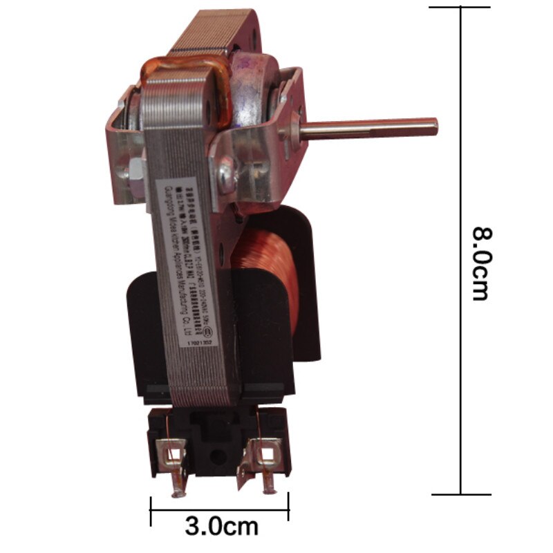 Magnetron Onderdelen 2 Pin Fan Motop 220-240V 18W Motor YZ-E6120 MDT-10CEF YZ-E6120-M51D Voor Midea