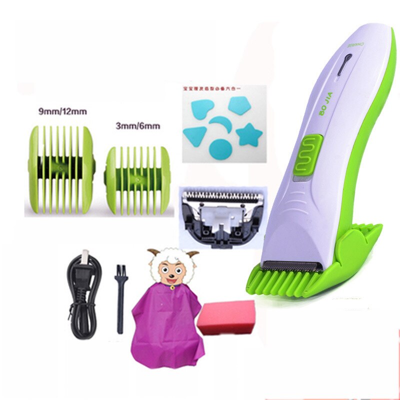 Usb Oplaadbare Baby Elektrische Tondeuse Set Draadloze Tondeuse Voor Kid Zuigelingen Peuters Haar Dagelijkse Verzorging Mute Tondeuse: B5