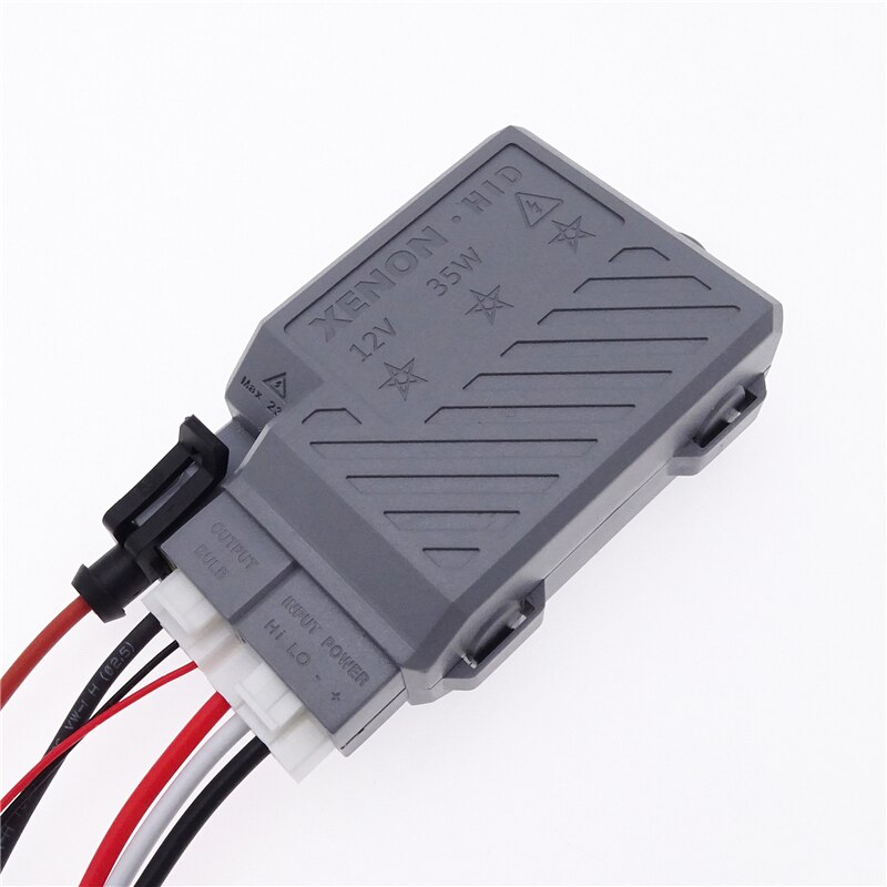 1 Set Universal 12V/35W Motorcycle Headlight Lamp Bulb Motor Ballast HID Xenon Lights Kit For H4 BA20D H6 Hi/Lo 6000K Headlamp