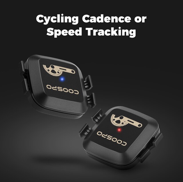 Coospo Cadanssensor Snelheidssensor Rpm Sensor Voor Wahoo Garmin Bike Computer Bluetooth 4.0 Ant + Racefiets Mtb Sensor: BK467 two sensors