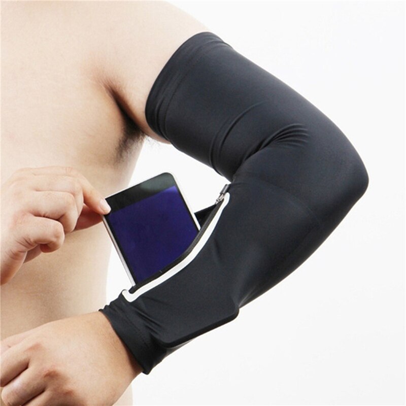 Mobiele telefoon tas armband voor buiten hardlopen universele mobiele telefoon tas hoge elastische ademende jogging mobiele telefoon armband