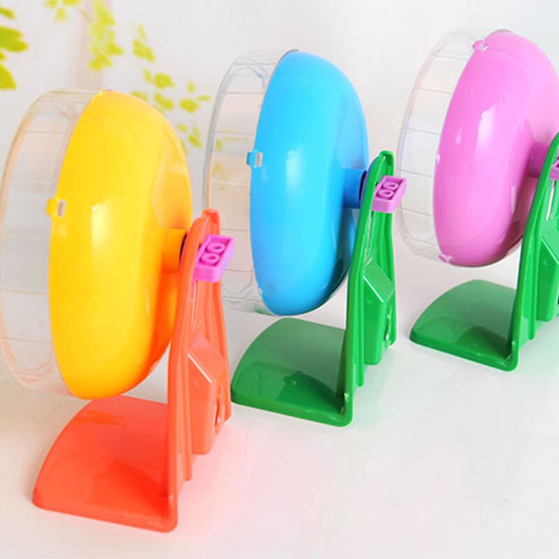 Hámster silencioso rueda de correr oso dorado deportes rueda soporte hámster juguete silencioso mascota caminadora súper rueda para correr silenciosa