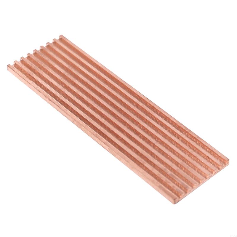 C63A Heatsink Cooler Heat Sink Thermal Conductive Adhesive for M.2 2280 PCI-E NVME SSD