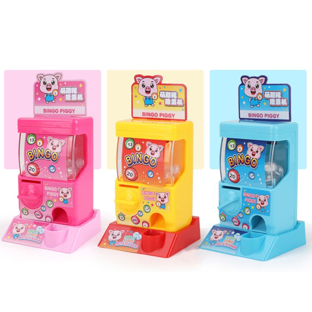 1 Set of Gashapon Machine Exquisite Funny Grabbing Catcher Machine Egg Twisting Toy Coin-operated Machine