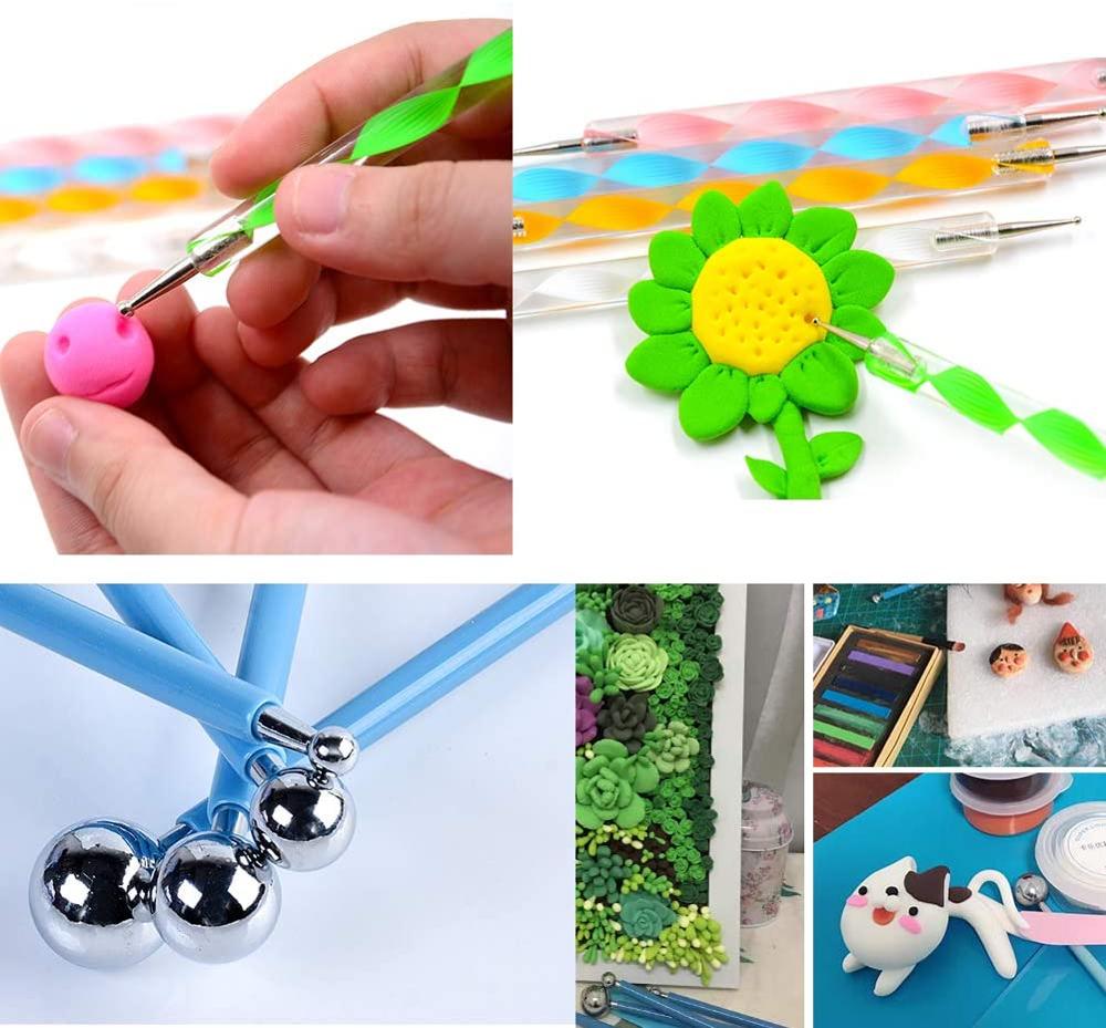 14pcs Dotting Tools for Painting Rocks Mandala Painting Dotting Stencil Dot Mandala Kit Nail Rock Fabric Wall Art