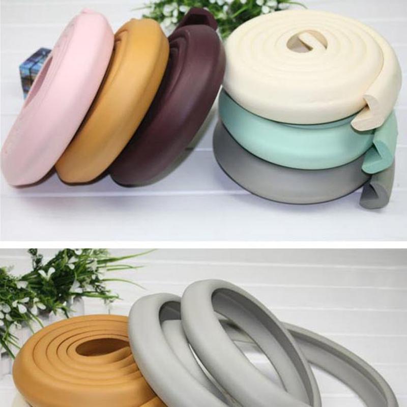 Babyveiligheid zachte hoekbeschermer babybureau tafel beschermstrip voor kinderen kinderbeveiligingskussen willekeurig