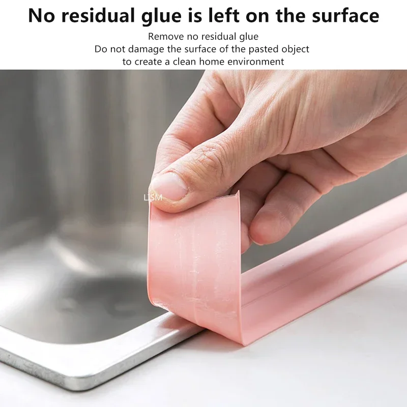 Badkamer Douche Afdichtingstape PVC Afdichtstrip Kalefateren Strip Tape Zelfklevende Waterdichte Muursticker voor Aanrecht Randtape