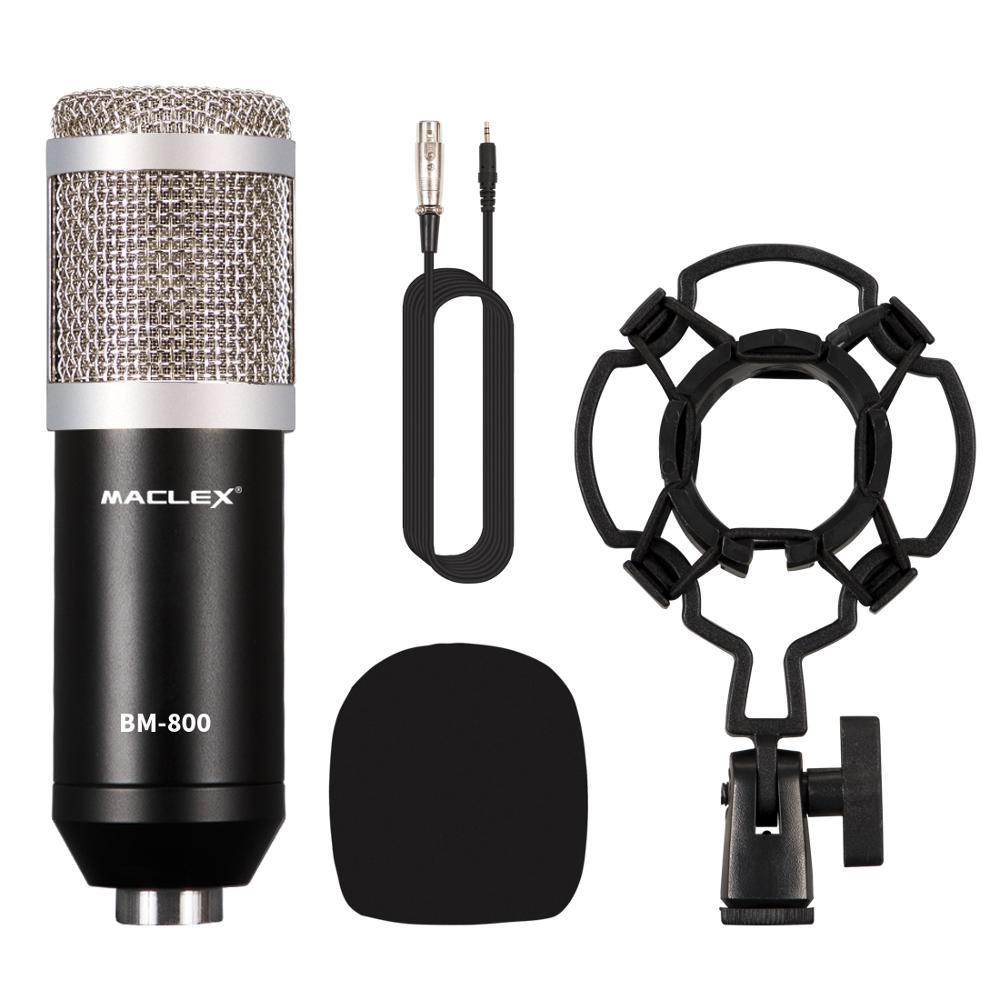 Professionele Bm 800 Condensator Microfoon Bm-800 3.5Mm Wired Karaoke BM800 Opname Microfoon Voor Computer Karaoke Ktv Микрофо: Overigen