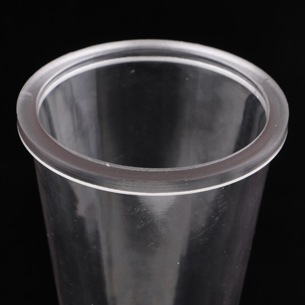 Plastkegle/femkant/sekskant form stearinlys form med base til håndlavet diy bryllupsfest julelysfremstilling