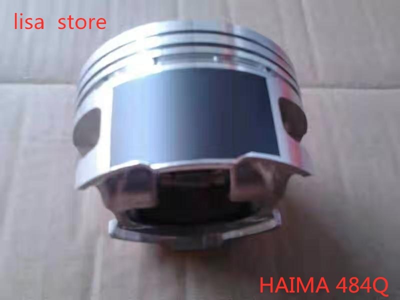 Een Set Motor Zuiger Voor Haima GM13 474Q TG115 479Q 484Q Motor