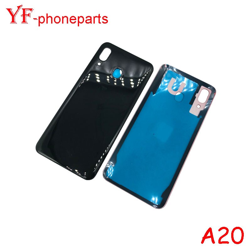 Voor Samsung Galaxy A20 A205 Back Battery Cover Rear Panel Deur Behuizing Geval Reparatie Onderdelen