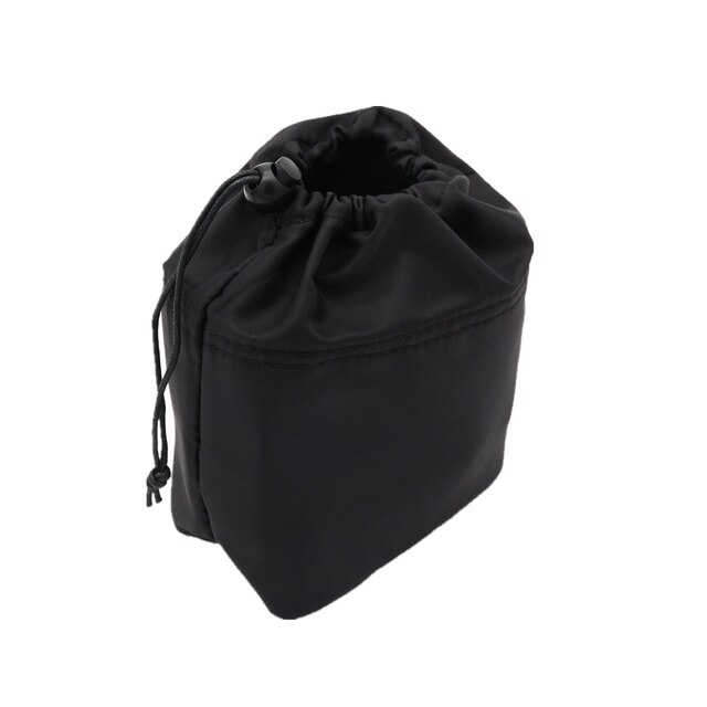 Sac seau en Nylon étanche pour Nano Noe, organisateur d&#39;insert de poche, sac à main de styliste, organisateur de sac à cosmétiques intérieur: Black