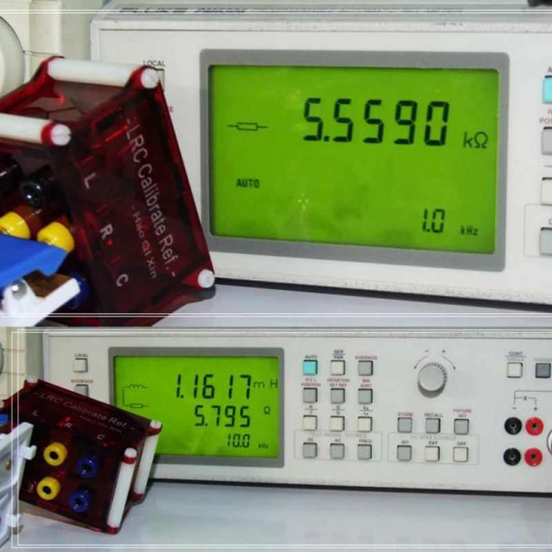 High Precision Inductance Resistor Capacitor LRC Calibrate Reference Module Box