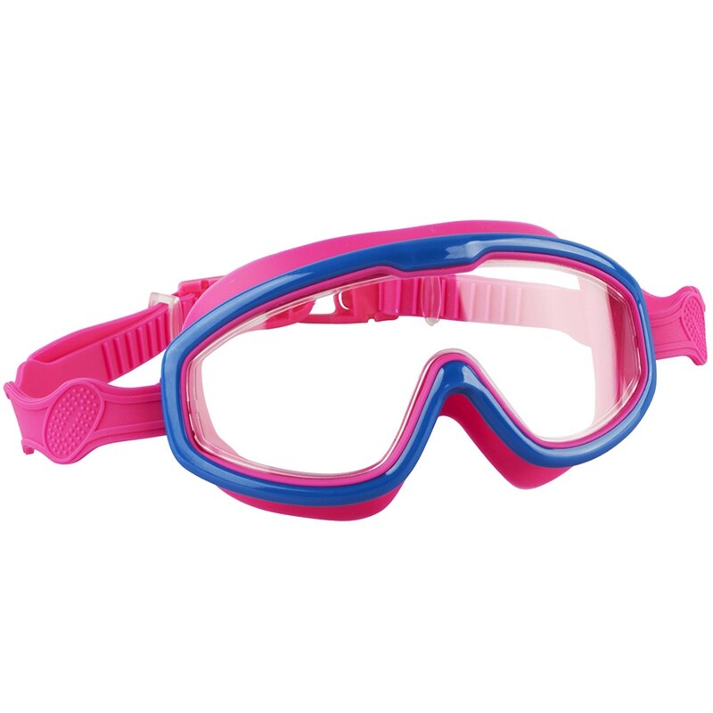 Stor ramme anti-tåge svømmebriller børn fagfolk hd vandtæt dykningsbriller udstyr børn briller til swimmingpool: Rd