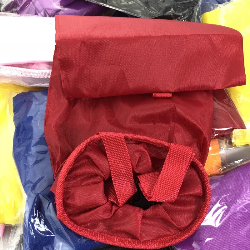 Bærbar bil automatisk affaldsspand affald skrald støv skraldespand kan kasseholder: Rød