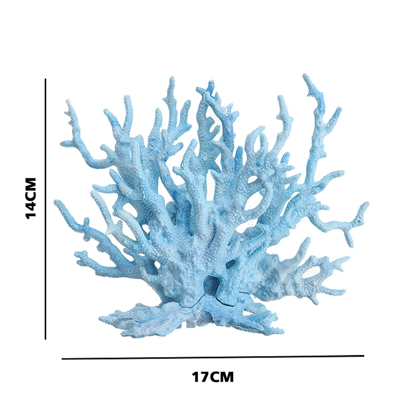1pc kunstige koraller akvarium akvarium dekoration landskab ornament akvarium tilbehør forsyninger