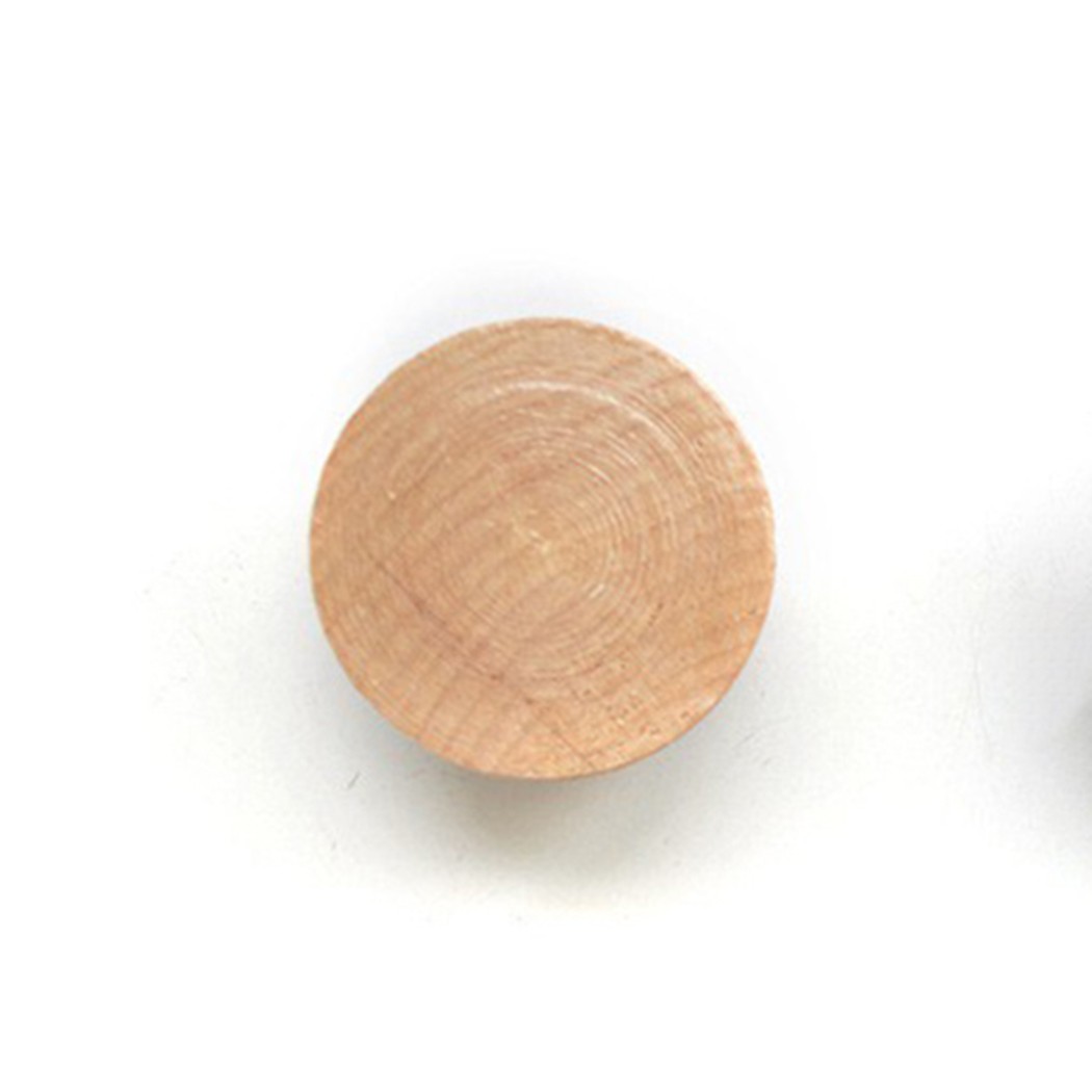 Colgador redondo de madera Natural para ropa, perchero montado en la pared, soporte decorativo para llaves, sombrero, bufanda, bolso, colgador de almacenamiento, estante de baño