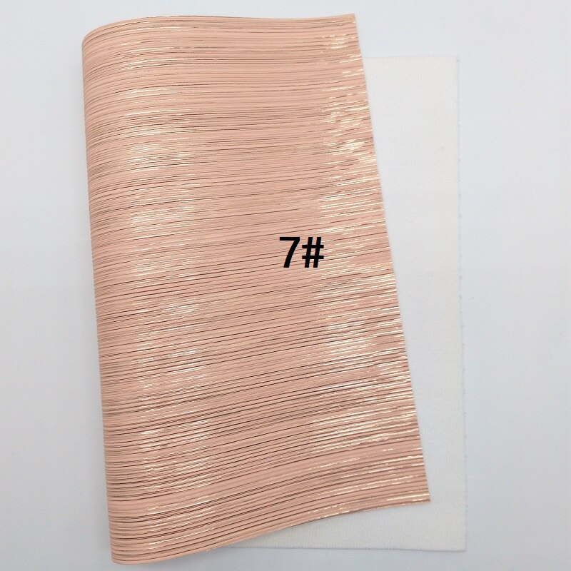 1 stk  a4 størrelse 21 x 29cm alisa glitter vinyl til buer, rosaguld glitter læder med stjerner læder stof til bue diy  j43b