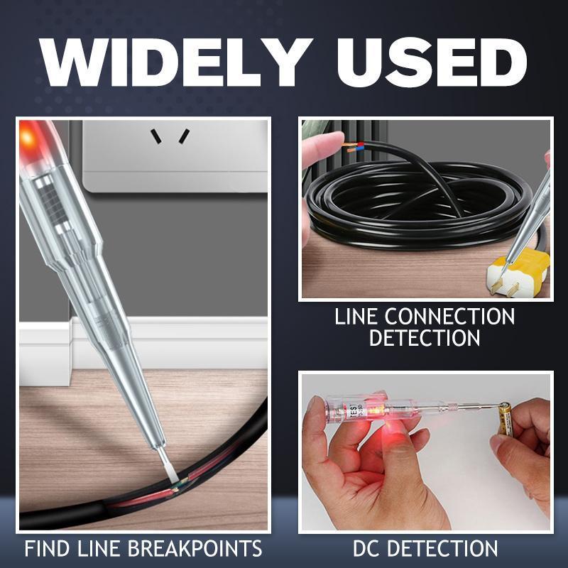 Multi-function Electrical Tester Pen 70-250V Waterproof High Sensitivity Test Pen Led Induction Responsive Electrical Tester Pen