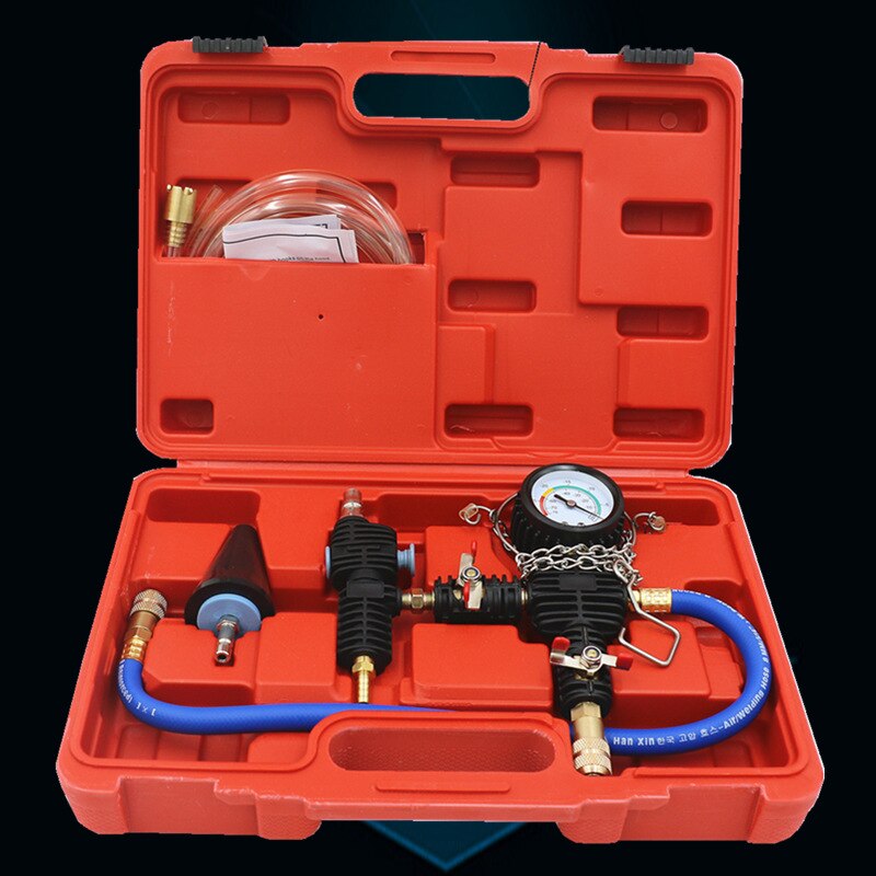 Car Water Tank Cooling Antifreeze Replacement Coolant Refill Tool Auto Repair Kit Aluminium Alloy + Rubber Coolant Refill Tool