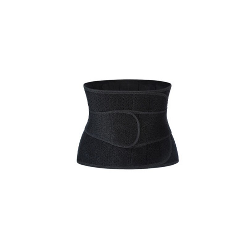 Unisex Fitness cintura cinturón neopreno sudor cinturón ejercicio adelgazar cuerpo shaper ajustable gimnasio entrenamiento cintura recortador soporte: Default Title