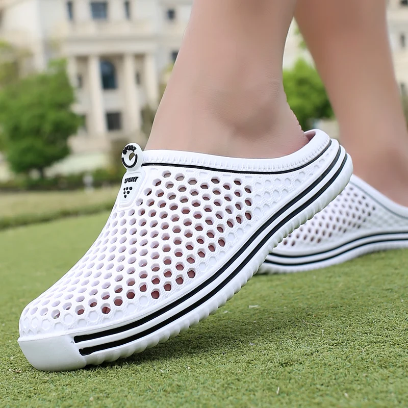 Zapatos acuáticos Unisex, zapatillas ahuecadas, sandalias de playa informales para parejas, Chanclas de playa para exteriores, zapatos de agua para hombres