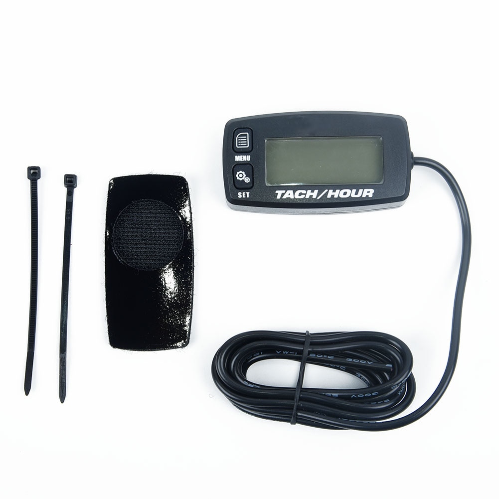 Motorcycle Tachometer Engine Measurement LCD Accessories Digital Replacement