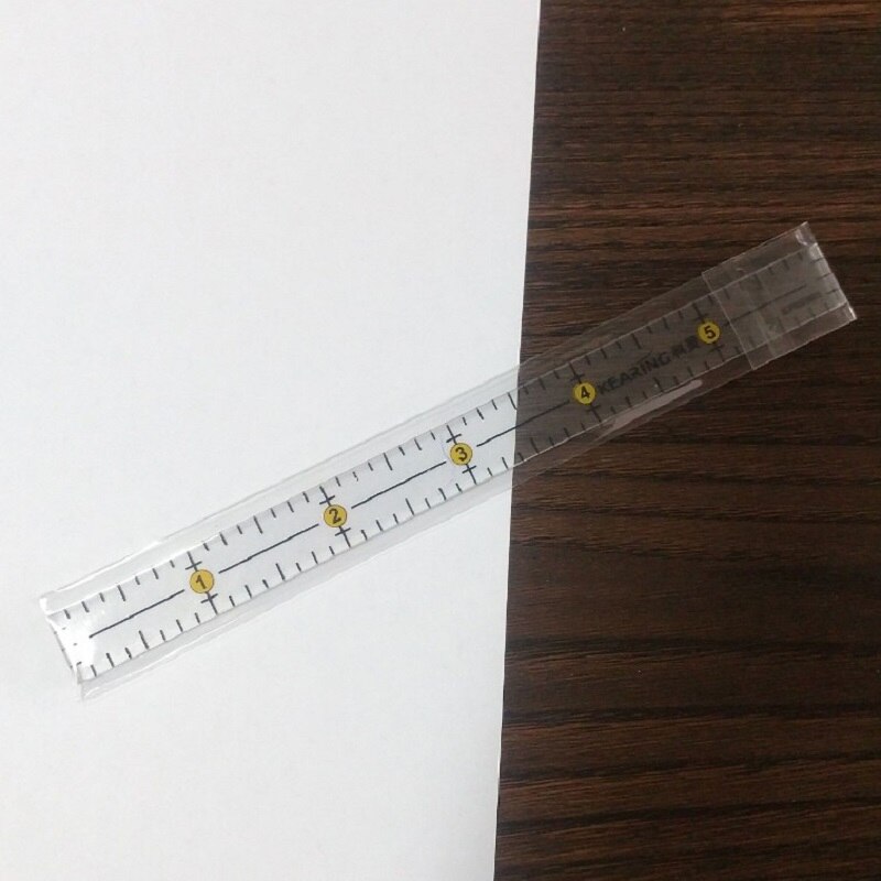 Akryl sylineal multifunktionel patchwork tommelineal kpr 6005 håndlavet håndlavet lineal 6 " *0.5 "