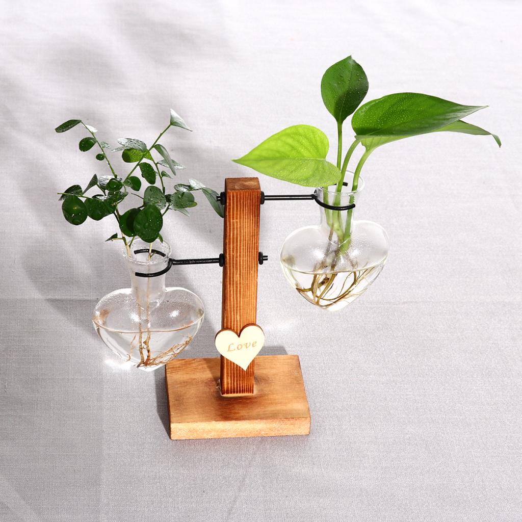 Hydroponic Vase Vintage Desktop Plant Terrarium Planter Vase Water Planting Propagation Stations Libra Planter Hydroponics