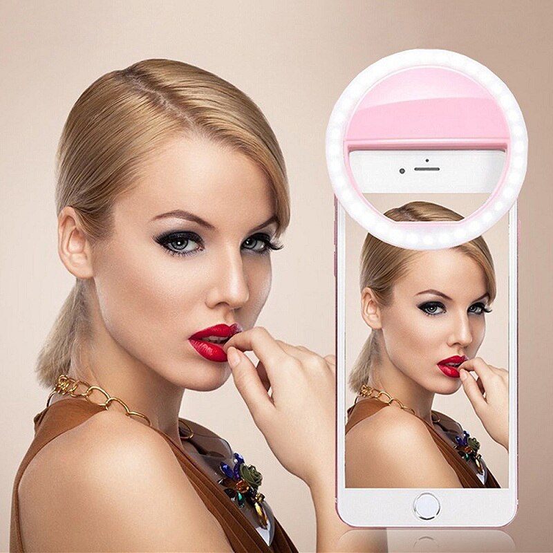 Selfie Fill Light Usb Charge Ring Fill Light Led Camera Phone Photography Led Fill Light For Smartphone IPhone Samsung